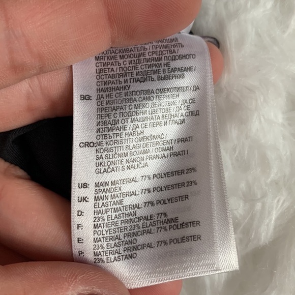 Adidas Climalite Black Cropped Athletic Leggings - Picture 10 of 10